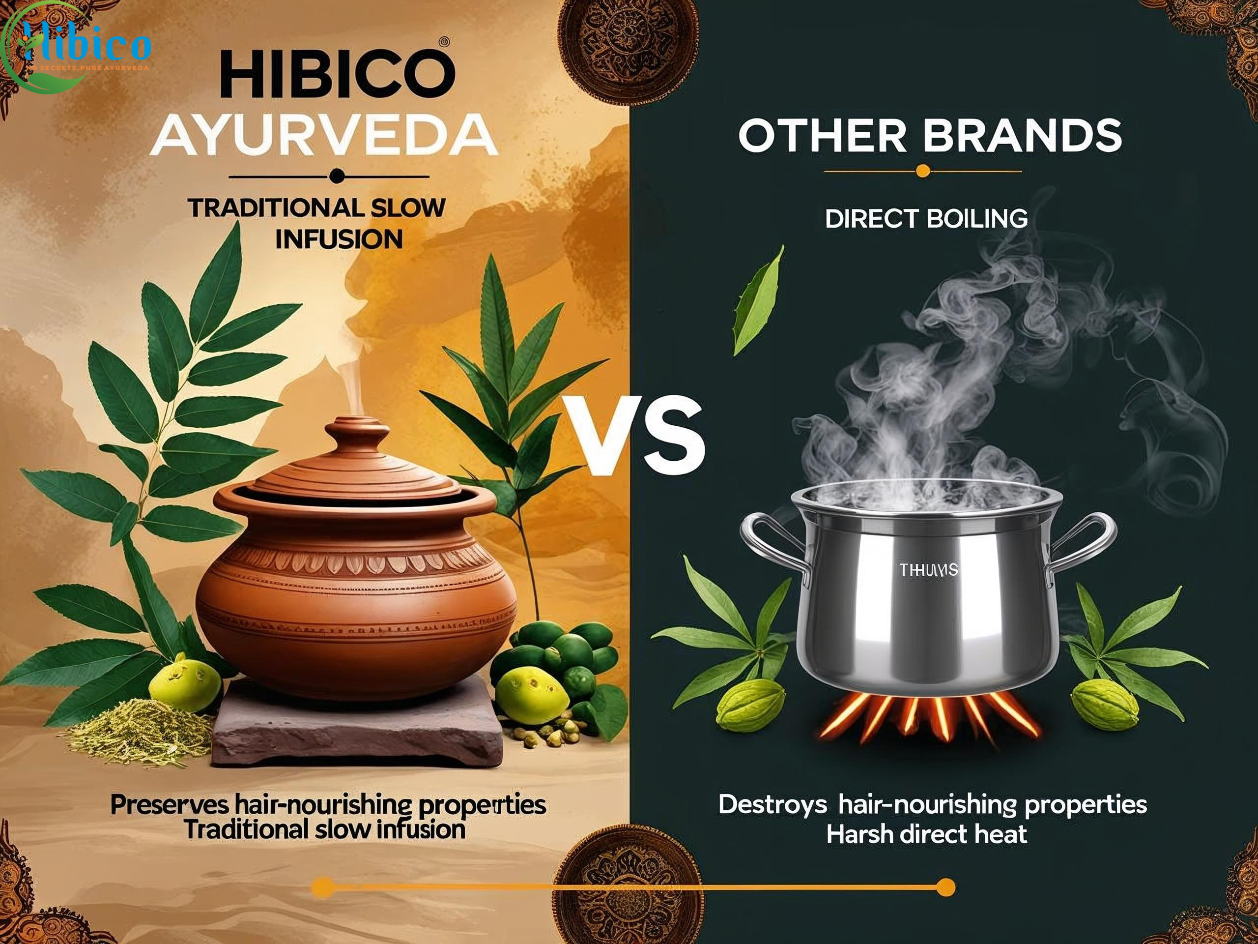 HIBICO Ayurvedic Hair Oil